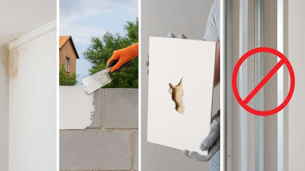 alguns cuidados necessários ao usar o gesso na construção
